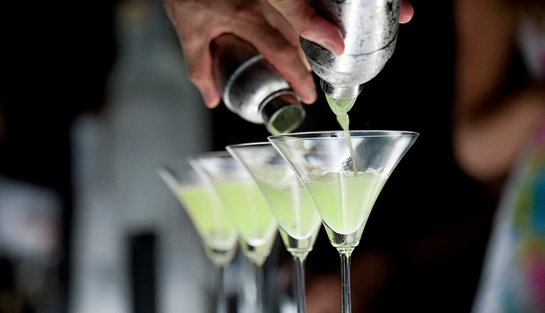 Limón en los restaurantes